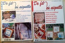 Lot magazines broderie d'occasion  Nyons