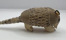 Hand carved armadillo for sale  Shipping to Ireland
