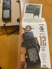 Paquete Garmin GPS 12 Canales Manual Nuevo Caja Abierta Envío Gratuito segunda mano  Embacar hacia Argentina