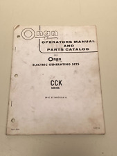 Original onan manual for sale  Kent
