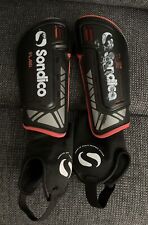Sondico Flair Performance shin pads. Black And Red. With Ankle Support System M for sale  Shipping to South Africa