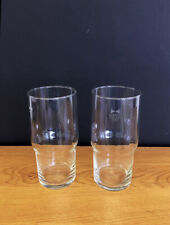 SUPER SOLID 2x beer glasses 500ml GDR 0.5L glass super strong glass East Germany for sale  Shipping to South Africa
