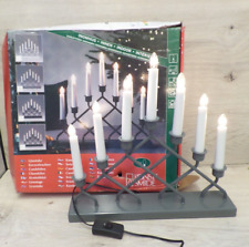 Candlestick grey christmas for sale  KIDDERMINSTER