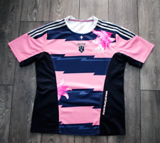 CAMISETA DE CASA PARIS SF STADE FRANCAIS RUGBY UNION 2012 2013 ADIDAS TALLA L segunda mano  Embacar hacia Argentina