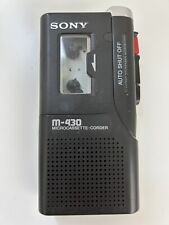 Gravador de voz cassete portátil Sony Pressman M-430 usado bom estado comprar usado  Enviando para Brazil