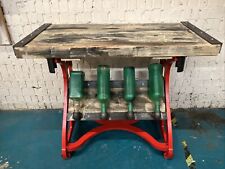 Upcycled industrial table for sale  STOKE-ON-TRENT