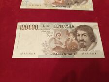 Banconota lire 100000 usato  San Prospero