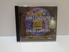  Enciclopedia CD-ROM Webster's Millennium 2001. segunda mano  Embacar hacia Argentina