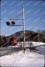 ORIG SLIDE Canadian National 5346 SD40-2W sinal de cruzamento cantilever antigo, usado comprar usado  Enviando para Brazil