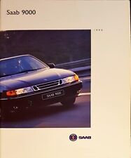 Saab 9000 brochure for sale  BIGGLESWADE