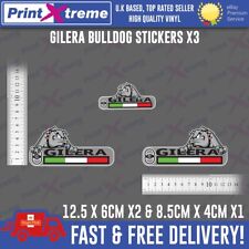 Gilera bulldog stickers for sale  WALTHAM ABBEY