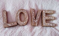 Love wooden letters for sale  HALIFAX