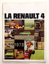 Renault brochure vintage usato  Caserta