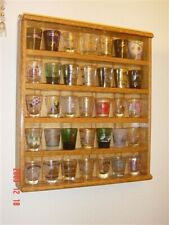 oak glass display shelf for sale  Niles