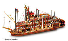Used, Occre Mississippi Paddle Steamer 1:80 Scale 14003 Wooden Model Boat Kit for sale  Shipping to South Africa