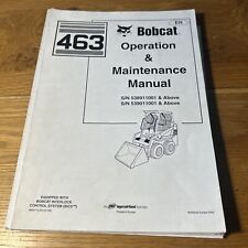 Bobcat 463 operation for sale  RHYL