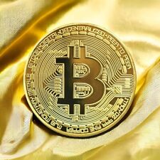 Gold plated bitcoin for sale  Mountain Home