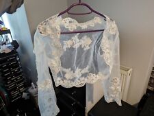 ivory wedding bolero for sale  HULL