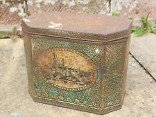 Antique tea tin for sale  Shipping to Ireland