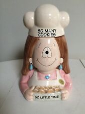 Used, 1995 Cathy Kitchen Collection “So Many cookies So Little Time” Cookie Jar. Mint  for sale  Syosset