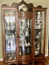 oak glass cabinet doors for sale  Lakewood
