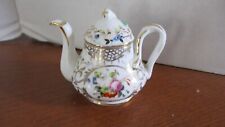 Mini porcelain teapot for sale  Olympia