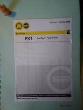 Bus timetable 2014 for sale  CREWE
