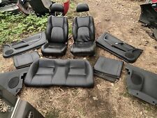 Black leather seats for sale  Shipping to Ireland