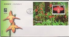 GB - JERSEY 2004 ORCHIDS V/£2 Phragmipedium Mini-Sheet SG MS1149 FDC FLOWERS for sale  Shipping to South Africa