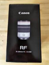 Canon RF 70-200Mm F4 L Is Usm caixa original manual lente de instruções nada comprar usado  Enviando para Brazil