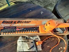 BLACK & DECKER VINTAGE RARE SINGLE SIDED HEDGE TRIMMER 1970's WITH ORIGINAL BOX for sale  Shipping to South Africa