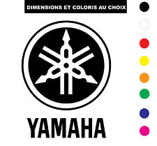 Sticker yamaha autocollant d'occasion  Rochecorbon
