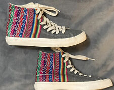 Usado, Tênis Inkkas Hi Top Feminino 7 Blackbird Tribal Cinza Tecido Colorido México Nerd comprar usado  Enviando para Brazil