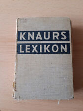 Knaurs lexikon 1951 gebraucht kaufen  Zeulenroda-Triebes
