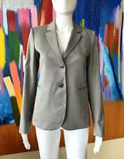 Blazer Theory feminino tamanho 2 (pequeno) jaqueta cinza EUA lã manga longa comprar usado  Enviando para Brazil