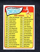 1965 topps checklist for sale  Lincoln