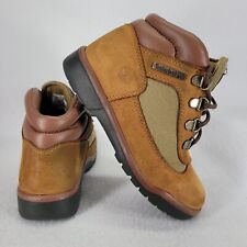 Botas Timberland infantis 13.5 marrom bota de campo Sundance couro nobuck sapatos de caminhada comprar usado  Enviando para Brazil