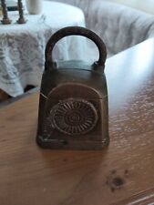 Vintage brass cowbell for sale  WALSALL