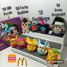 Lote Furby Furblings, Ornamentos, Amigos, Burger King McDonald, Quebra-cabeça, Não Testado comprar usado  Enviando para Brazil