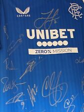 Signed football shirt for sale  TAYNUILT