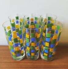 Set vintage glass for sale  ROTHERHAM