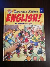 GERONIMO STILTON - ENGLISH 3 - AT SCHOOL - A SCUOLA usato  Roma