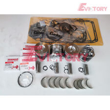 for Yanmar S4D98 S4D98E 4TNV98T Piston ring gasket bearing engine overhaul kit for sale  Shipping to South Africa