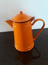 Vintage orange enamel for sale  NEWPORT