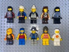 10 LEGO FIGUREK I MANÓW LEGO NINJAGO ZAMEK MIASTO STRAŻAK Uszkodzony, używany na sprzedaż  PL