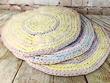 Vtg braided matts for sale  Blandon