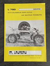 Brochure tracteur laureau d'occasion  Châteauroux