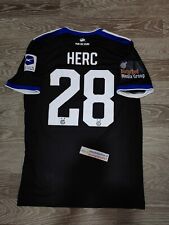 Herc #28 Jersey Grasshopper Club Zürich Football Shirt Adidas M Black Kit Trikot for sale  Shipping to South Africa
