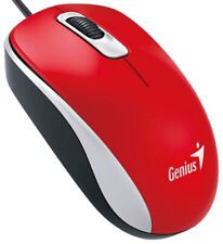 Mouse de PC Genius DX-110, PC/Mac, 2 vías, rojo, 31010116104 segunda mano  Embacar hacia Argentina