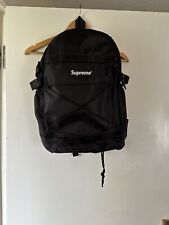 Black backpack supreme for sale  DUNFERMLINE